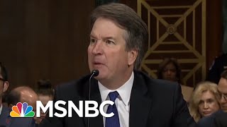 Hearing Exposes Brett Kavanaugh Temperament Problem Credibility Issues  Rachel Maddow  MSNBC [upl. by Peskoff400]