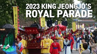 2023 King Jeongjos Royal Parade I 정조대왕 능행차 [upl. by Enneyehs]