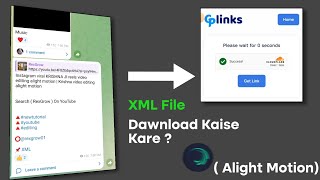 XML file kaise dawnload kare 2024  Website se XML file kaise dawnload kare 2024  Alight Motion [upl. by Rooke264]