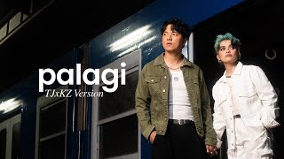 PALAGI  TJxKZ Version  OFFICIAL LYRIC VIDEO [upl. by Suki]