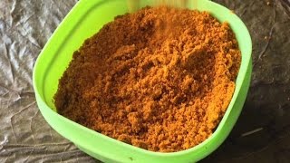 Hurigadale Chutney Pudi Recipe  Fried gram dal chutney powder recipe  chutney powder recipe [upl. by Ceciley]