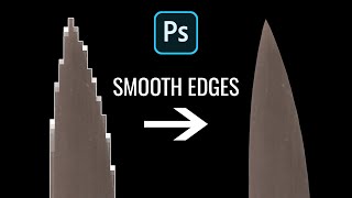 How to Smooth Edges amp Lines from Cut Out in Photoshop [upl. by Geraud]