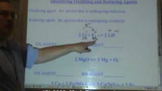 Chemistry Tutorial 121c Oxidizing And Reducing Agents [upl. by Rellia]