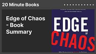 Edge of Chaos  Book Summary [upl. by Bury647]