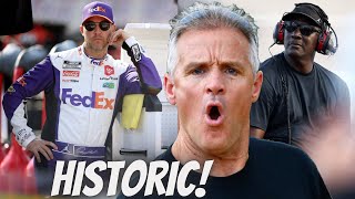 One of The Biggest Days in Racing History Michael Jordan amp Denny Hamlin Are Suing NASCAR [upl. by Norred347]