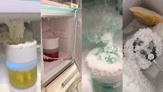 ASMR FREEZER FROST EATING [upl. by Timothee]