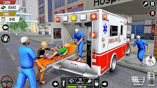 Ambulancia en Emergencia Extrema  Rescate Vital  Hospital Driver Ambulance Game  Juego Android [upl. by Gudrun]