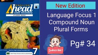 Compound Noun Plurals Forms language Focus 1 pg 34 English ahead student book 2 class 7 [upl. by Runstadler813]