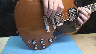 Gibson SG Goodbye Robot Tuners [upl. by Naitsabas484]