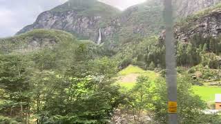 The Flåm Railway Journey to Myrdal [upl. by Assele306]