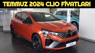 TEMMUZ 2024 RENAULT CLIO FİYAT LİSTESİ  TATİLCİ KOTA DOSTU 480P SERİSİ [upl. by Assile]