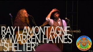 Ray LaMontagne amp Warren Haynes  quotShelterquot  Mountain Jam VI  6610 [upl. by Lecia437]