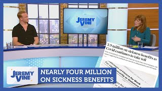 More than four million now on sickness benefits  Jeremy Vine [upl. by Imyaj]