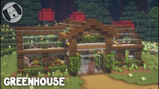 Minecraft  Greenhouse Tutorial [upl. by Heloise]