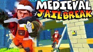 CASTLE JAILBREAK PRISON ESCAPE  Scrap Mechanic Gameplay amp Roleplay  Cops amp Robbers Challenge [upl. by Hart152]