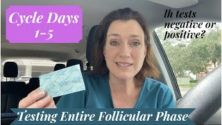 Tracking Follicular PhaseCycle Days 15 [upl. by Namyac441]