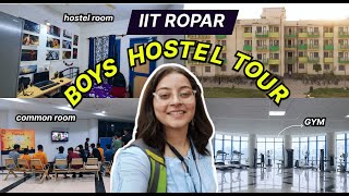 Boys Hostel Tour  IIT Ropar  Must watch for JEEAspirants [upl. by Aivad839]