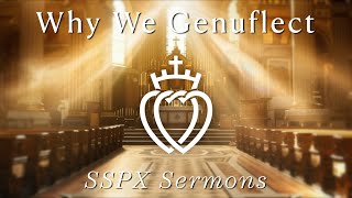 Why We Genuflect  SSPX Sermons [upl. by Bonnell]