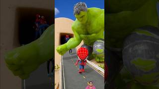 kisko lagega Hulk ka mukka shortsfeed hulk funny avengers spiderman gta funnyreel funnypost [upl. by Darooge]