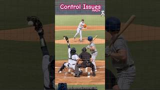 ⚾️Control Issues⚾️ Brett Phillips had a hard time locating pitches Baseball MA2tv MILB Shorts [upl. by Schild]