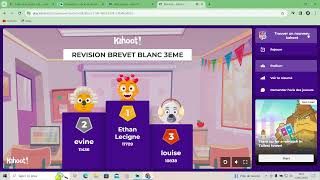 REVISION BREVET BLANC MATH KAHOOT  JE REPONDS A VOS QUESTIONS BONNE CHANCE math 3eme [upl. by Koffman484]