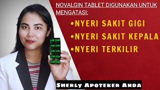 Obat Meredakan Nyeri Akut  NOVALGIN Tablet [upl. by Henderson197]