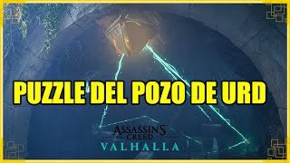 Puzzle del Pozo de Urd  Assassins Creed Valhalla [upl. by Romilly589]