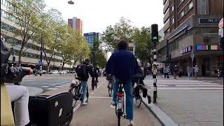 Bicycle tour of Rotterdam Netherlands [upl. by Hama]