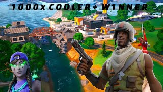 1000x COOLERW1NNER I Fortnite Montage [upl. by Zales]