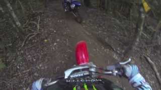 Cr85 amp Yz85 Enduro Trail Riding [upl. by Winstonn]