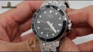 UNBOXING TISSOT SEASTAR 1000 POWERMATIC 80 T1204071105100 [upl. by Aicekal]