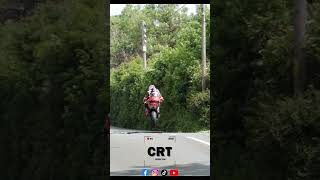 BIG JUMPS on the isle of man TT 2024 automobile bike racing race tt moto superbike jumps [upl. by Lenox363]