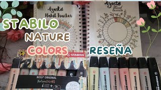 Stabilo boss Nature Colors review reseña ¿Valen la Pena swatches backtoschool regresoaclases [upl. by Beka543]