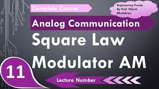 Square Law Modulator Basics Working Block Diagram amp Circuit Explained  AM Modulator [upl. by Aihseken]