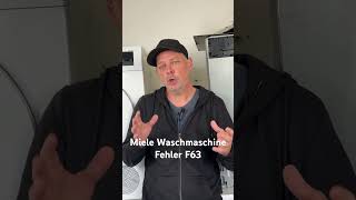 Miele Waschmaschine Fehler F63 [upl. by Hurwit502]