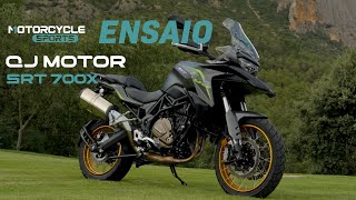 Ensaio QJ MOTOR SRT 700X [upl. by Tillio]