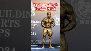 Yatinder Singh Posing 2024 LIVE Mr world bodybuilding championship shorts yatindersingh [upl. by Cataldo399]