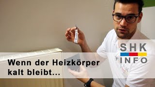 Heizkörper entlüften  so geht´s richtig [upl. by Cirred278]