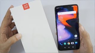 Oneplus 6 Unboxing amp Overview Mirror Black Indian Unit [upl. by Elysia]