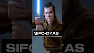 SifoDyas was Created with a TYPO starwars shorts [upl. by Pesvoh]