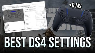 BEST DS4 SETTINGS FOR WARZONE 0 Input Delay [upl. by Alidia]