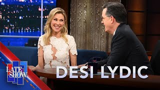 Desi Lydic Stephen Colbert Wrote The Rulebook On Field Pieces At “The Daily Show” [upl. by Sivra]