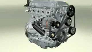 FORD DuraTec Engine 3D Simulation [upl. by Nnylecoj]