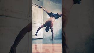 💪 One hand stall practice 🏋️ bboy calisthanic practice tranding traning workout virelshorts [upl. by Hadihahs]