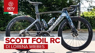 La Scott Foil RC di Lorena Wiebes  Biciclette dei professionisti [upl. by Arbas]