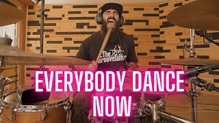 EVERYBODY DANCE NOW  DRUM COVER  CC MUSIC FACTORY [upl. by Bezanson]