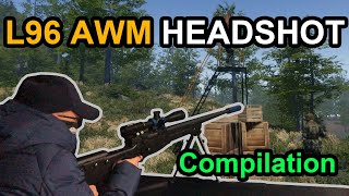 EampC L96 Sniper Headshot Compilation  Airsoft Shooting Game [upl. by Anner61]