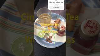 Cinnamon Tea For Weight Loss food cooking highproteinbreakfast [upl. by Lanahtan]