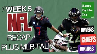 NFL Week 5 Recap  All Games Takeaways  Bonus MLB Convo [upl. by Thar]