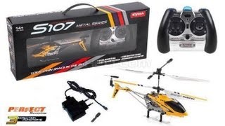 Syma S107G RC Helicopter  Unboxing amp Flight Review [upl. by Pleione]